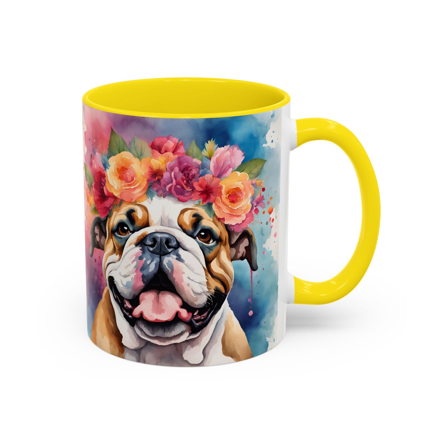 British Bulldog 01 Accent Coffee Mug - Dog Lover Gift