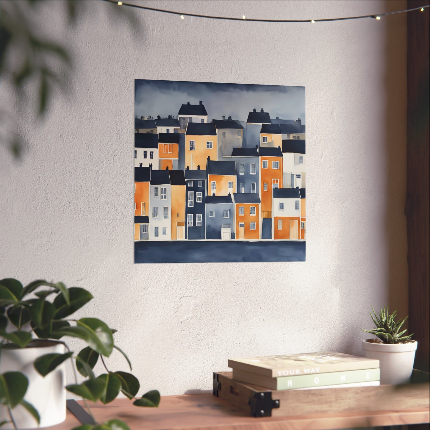 Blue Collection 21 Matte Print