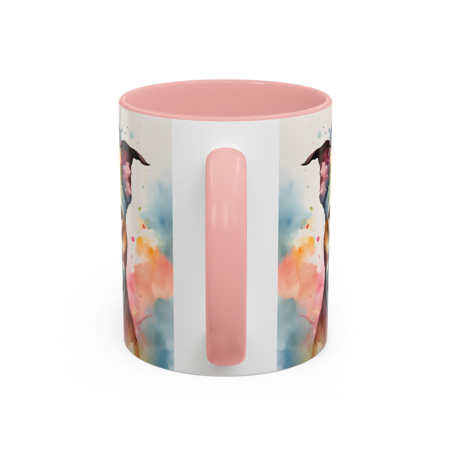 Staffordshire Bull Terrier 03 Accent Coffee Mug - Dog Lover Gift