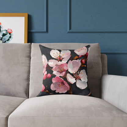 Cherry Blossom 02 Poly Pillow - Natures Beauty Design