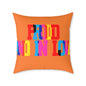 Proud And In Love Poly Pillow