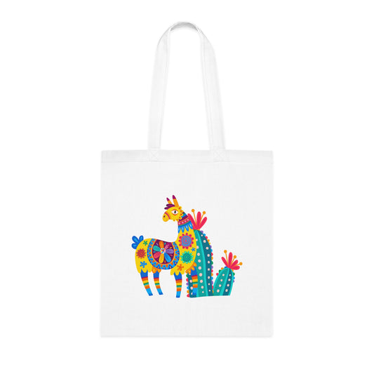Llama 05 Cotton Tote