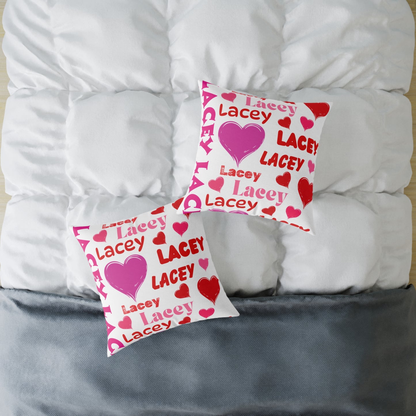 (Personizable) Name Of Your Loved One 02 Poly Pillow