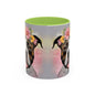 Staffordshire Bull Terrier 01 Accent Coffee Mug - Dog Lover Gift