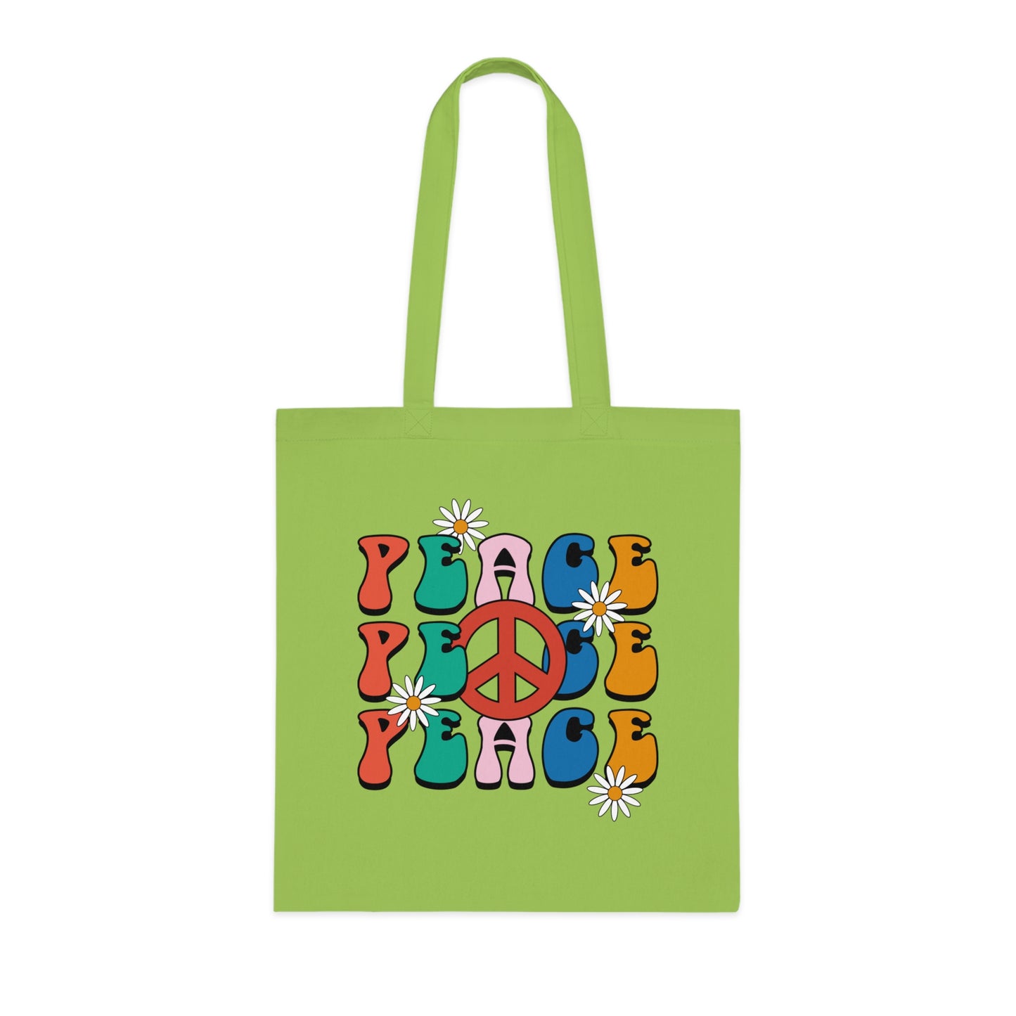 Flower power 05 Cotton Tote
