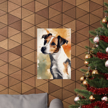 Dogs Jack Russell 01 Matte Vertical Poster