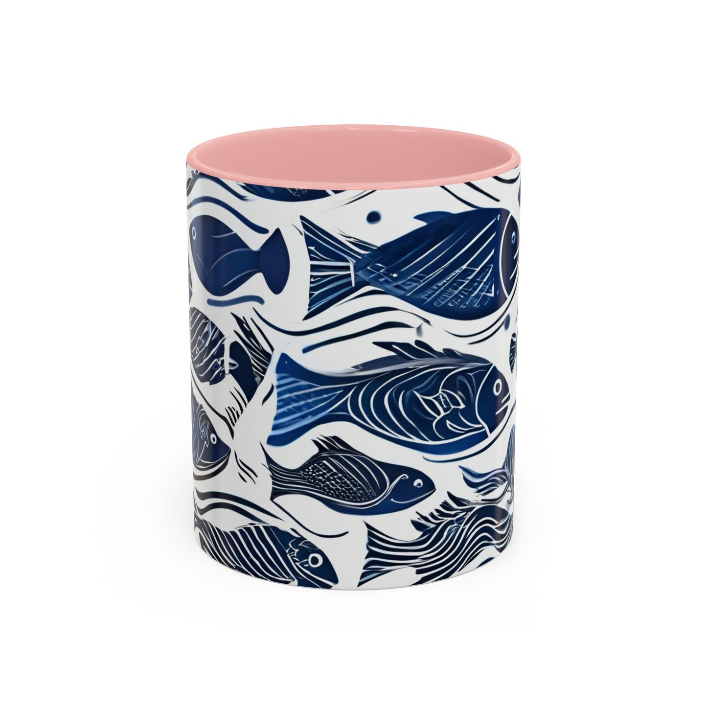 Fish 11 Accent Coffee Mug (11oz)