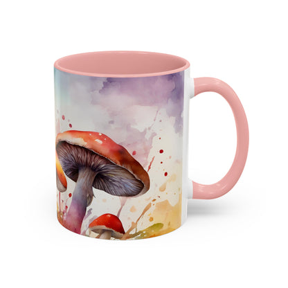Mushroom 2 Accent Mug 11oz