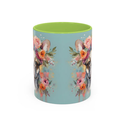 French Bulldog 02 Accent Coffee Mug - Dog Lover Gift