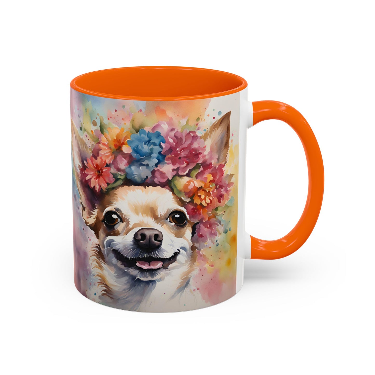 Chihuahua 04 Accent Coffee Mug - Dog Lover Gift