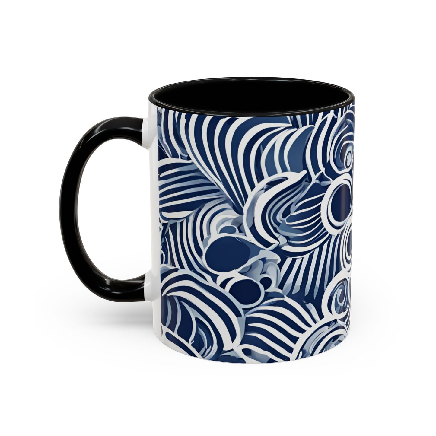 Seashell 4 Accent Coffee Mug (11oz)