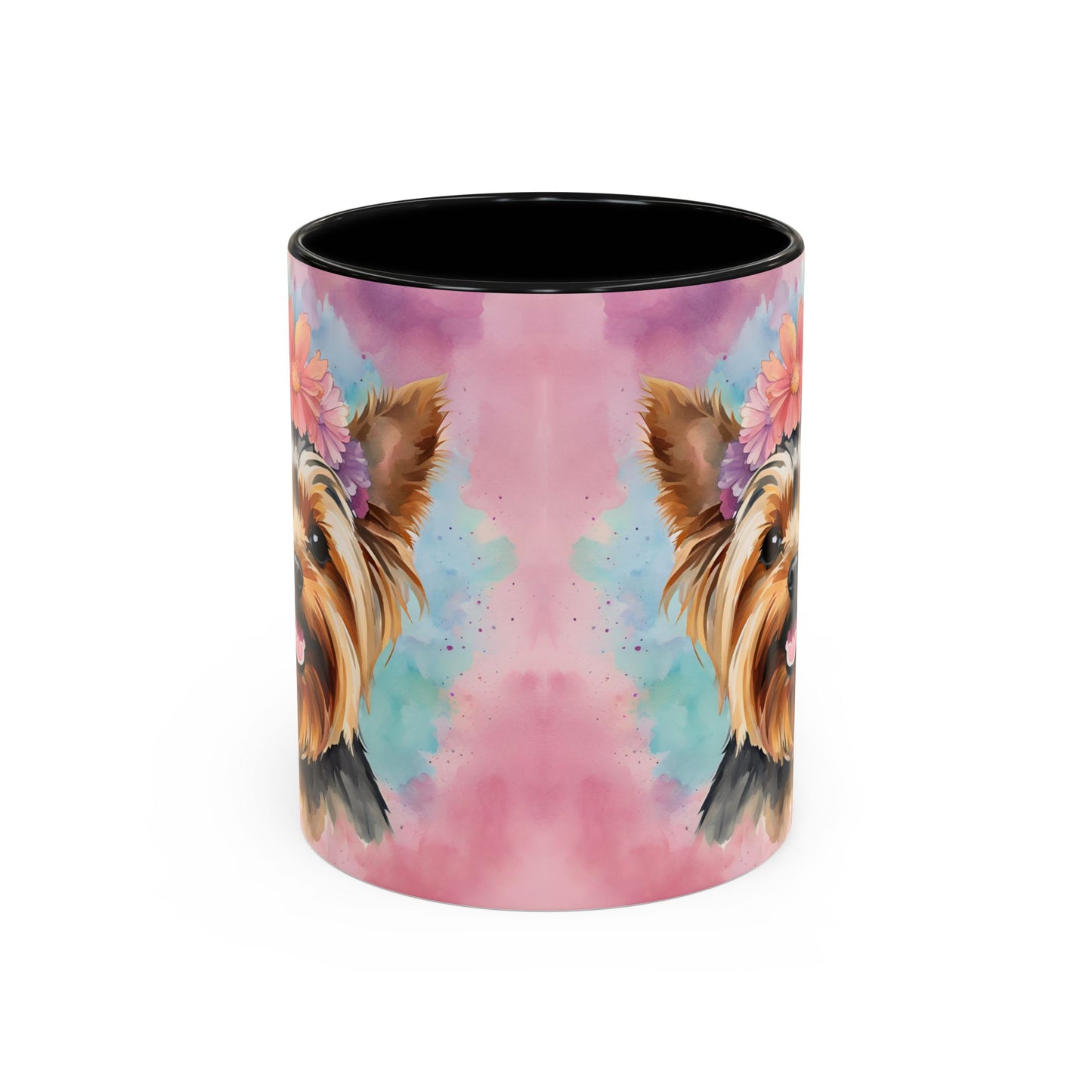 Yorkshire Terrier 02 Accent Coffee Mug - Dog Lover Gift