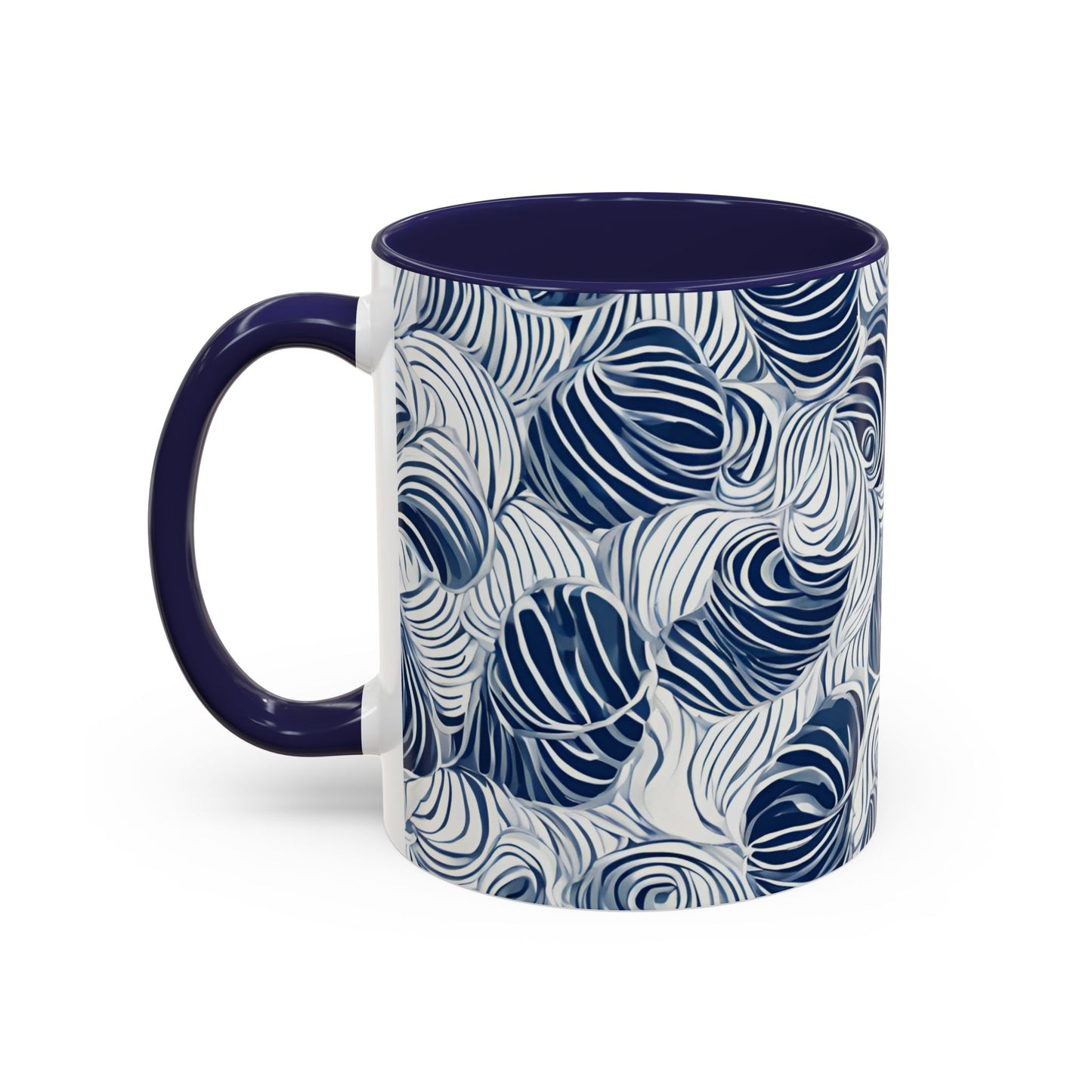 Seashell 5 Accent Coffee Mug (11oz)