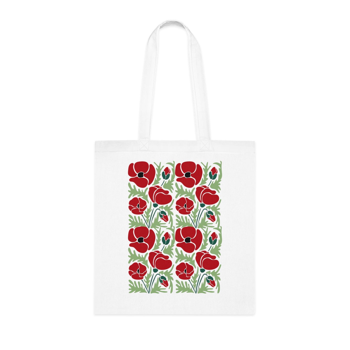 Abstract flowers 14 Cotton Tote