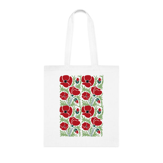 Abstract flowers 14 Cotton Tote