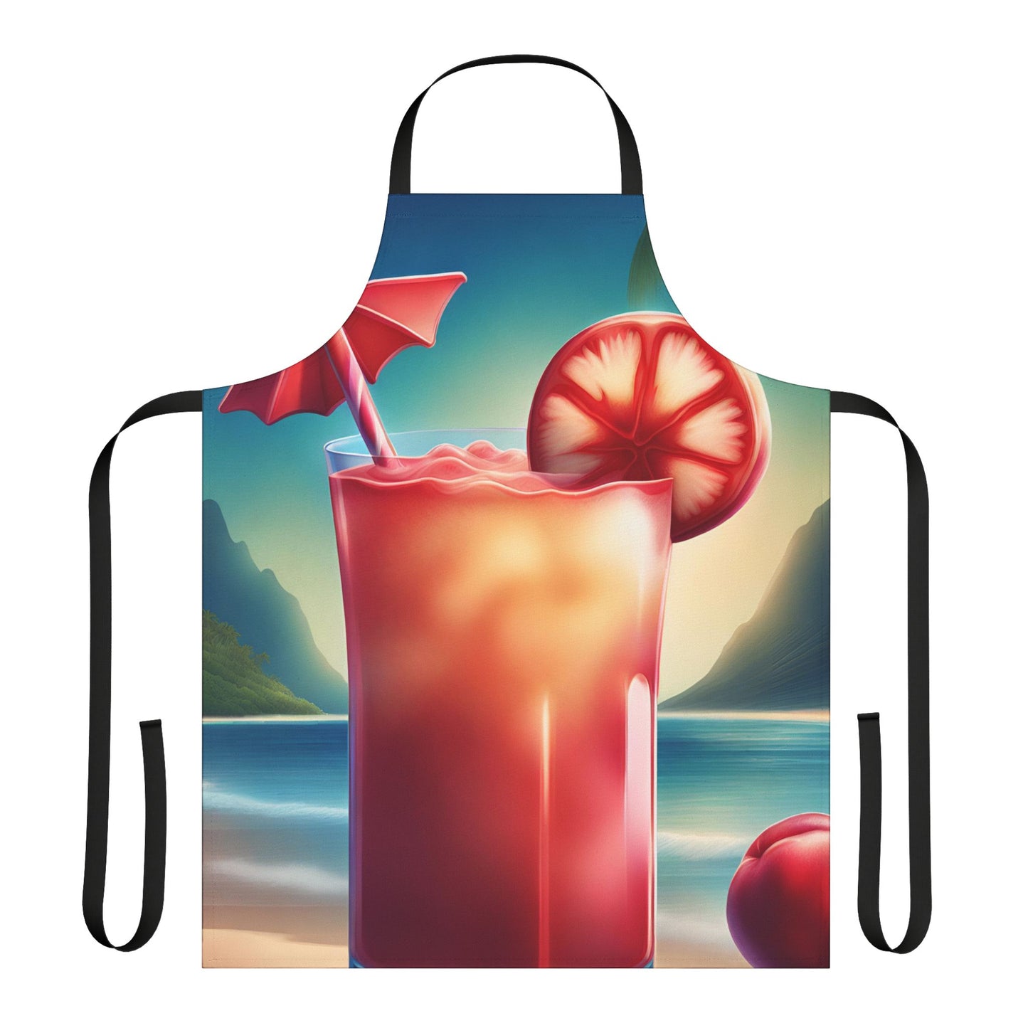 Hawaiian Punch 1 Apron, 5 Color Straps (AOP)