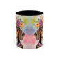 Dachshund 03 Accent Coffee Mug - Dog Lover Gift