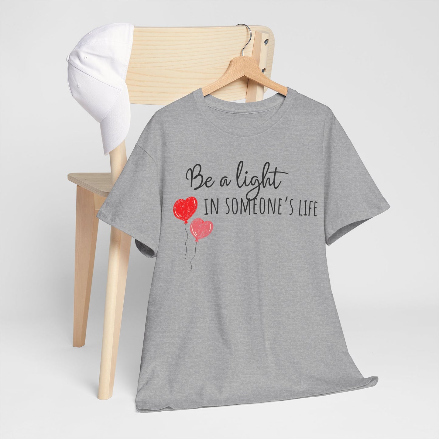 Be A Light In Someones's Life Unisex Heavy Cotton Tee
