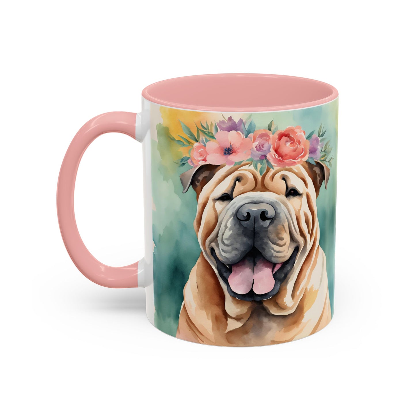 Shar Pei 01 Accent Coffee Mug - Dog Lover Gift