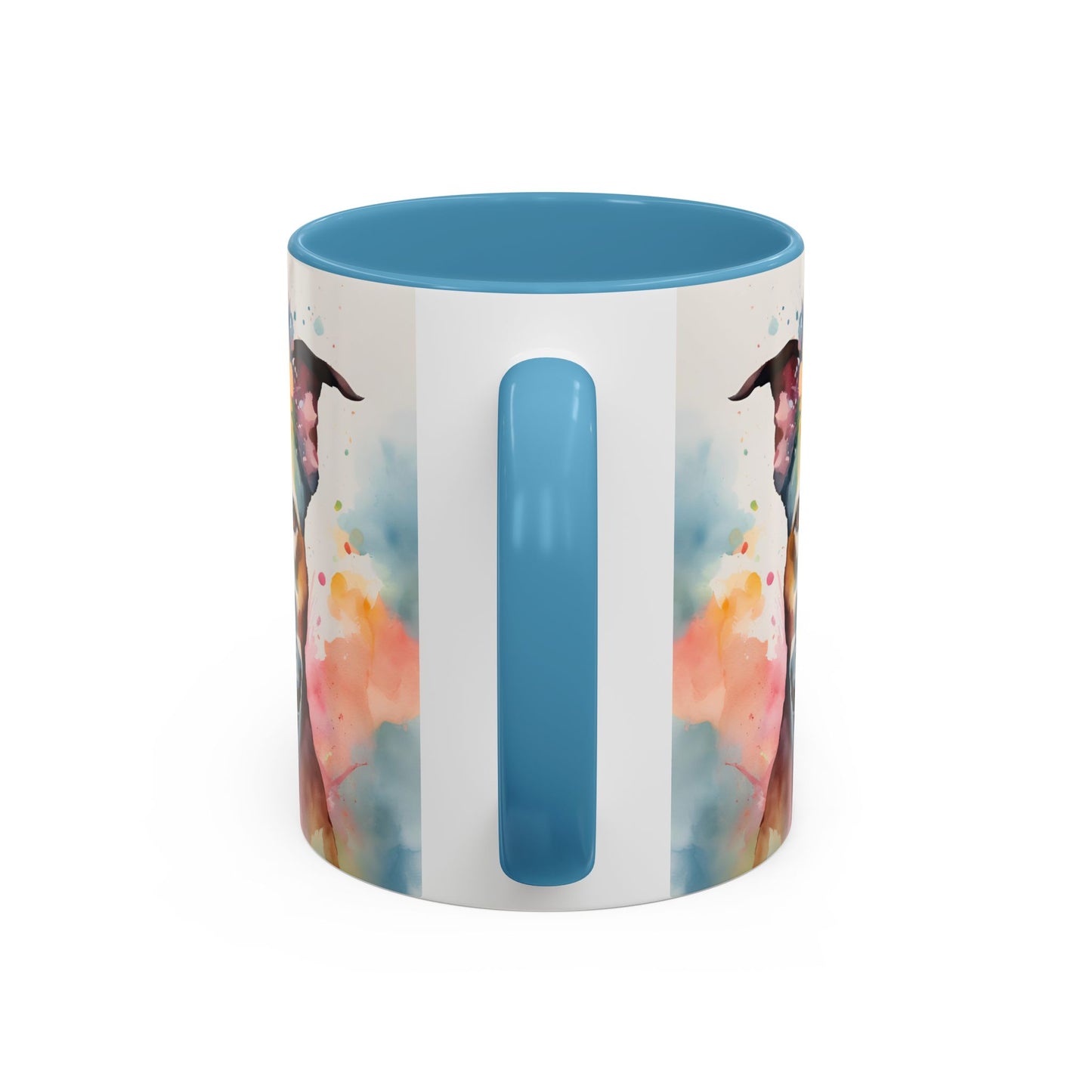 Staffordshire Bull Terrier 03 Accent Coffee Mug - Dog Lover Gift