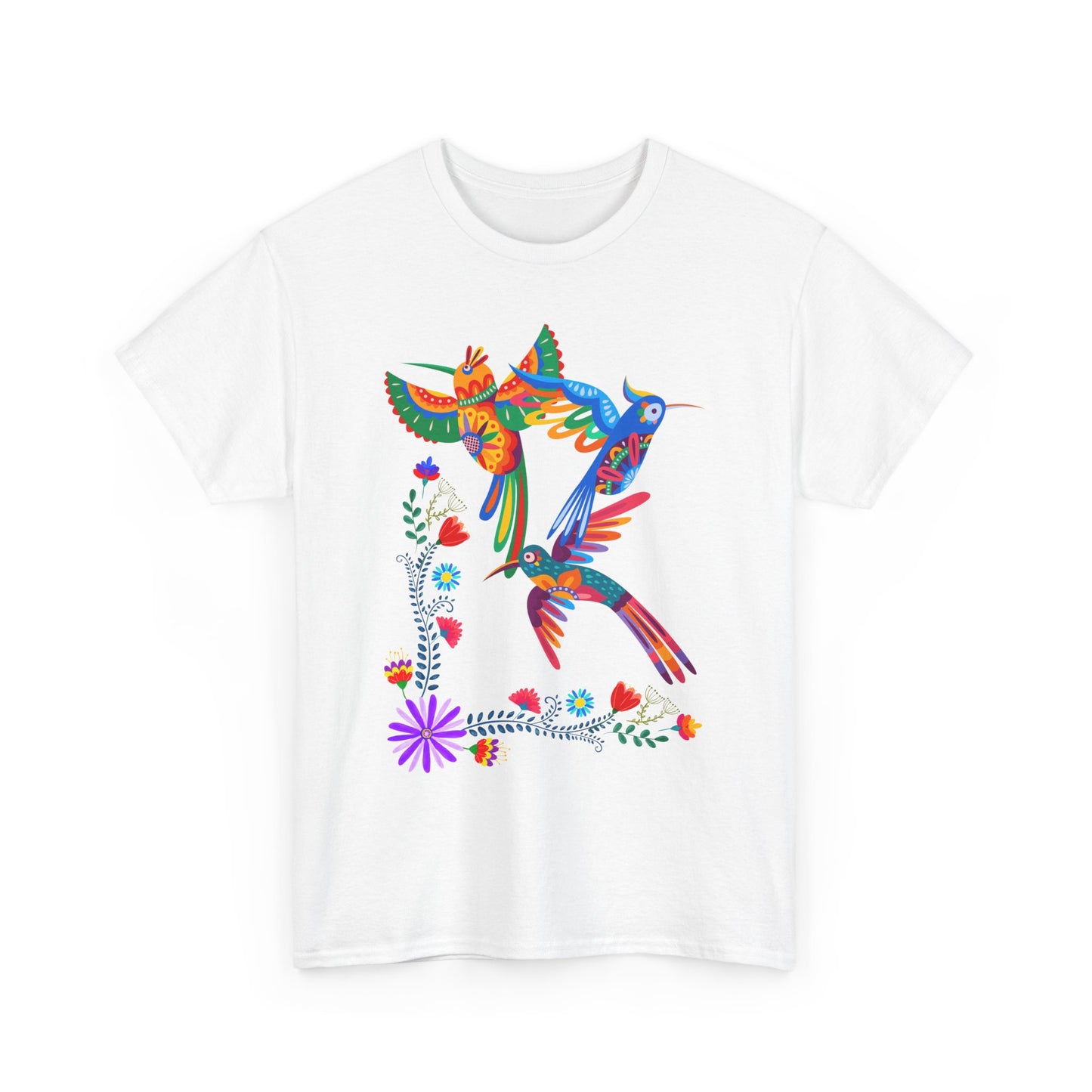 Jazzy birds 05 Unisex Heavy Cotton Tee