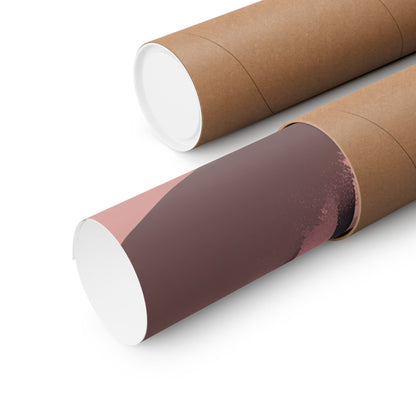 Lonely Forest Pink 6 Matte Square Posters
