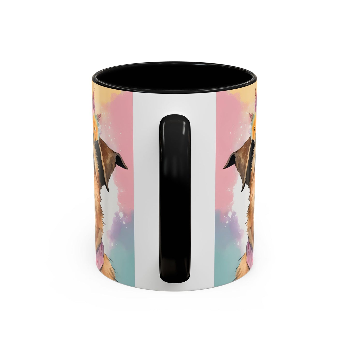 Border Terrier 02 Accent Coffee Mug - Dog Lover Gift