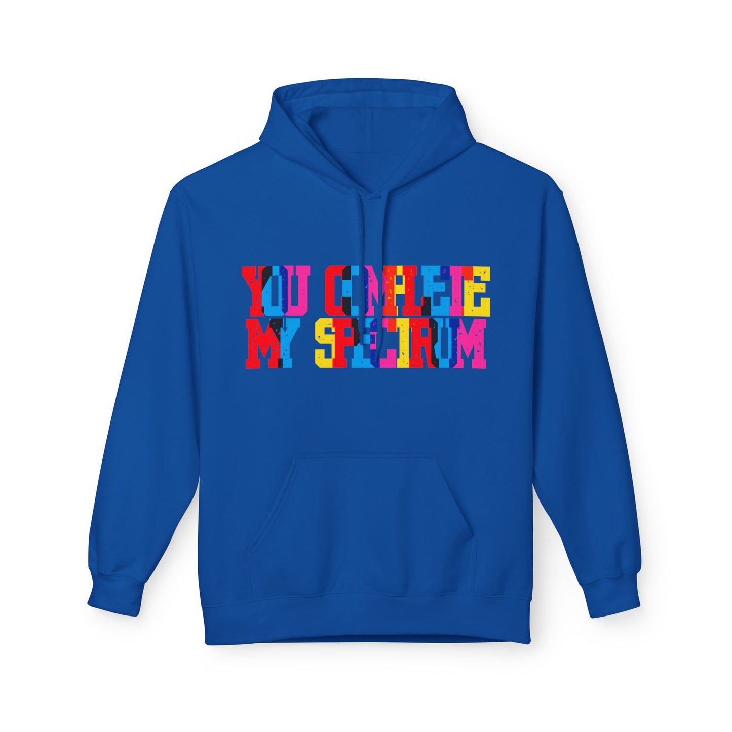 You Complete My Spectrum Unisex Valentines Hoodie