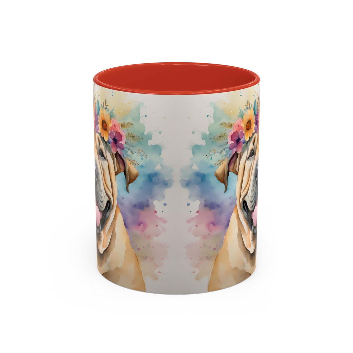 Shar Pei 02 Accent Coffee Mug - Dog Lover Gift