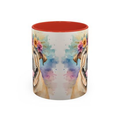 Shar Pei 02 Accent Coffee Mug - Dog Lover Gift