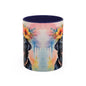 Labrador 03 Accent Coffee Mug - Dog Lover Gift
