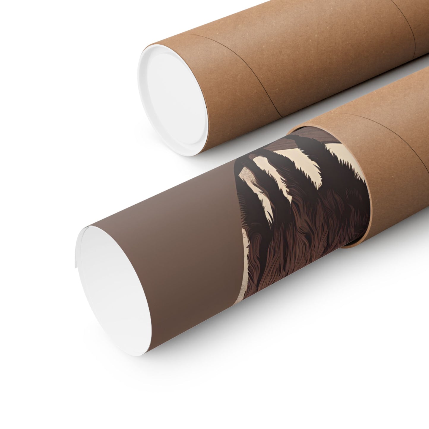 Lone Collection Llama 6 Matte Square Posters