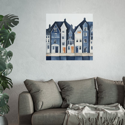 Blue Collection 28 Matte Print