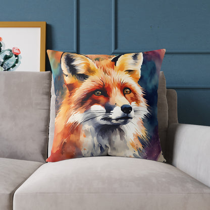 Fox 03 Poly Pillow - Natures Beauty Design