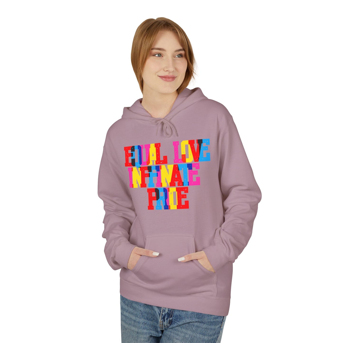 Equal Love Inffiate Pride Unisex Valentines Hoodie
