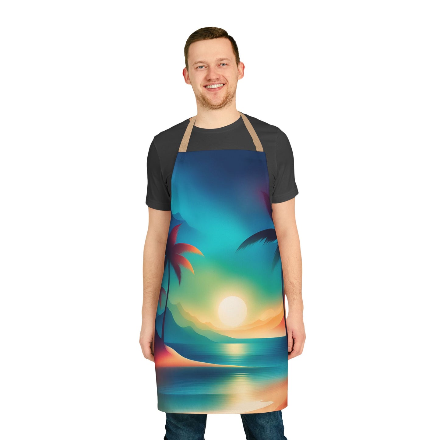 Aloha 1 Apron, 5 Color Straps (AOP)