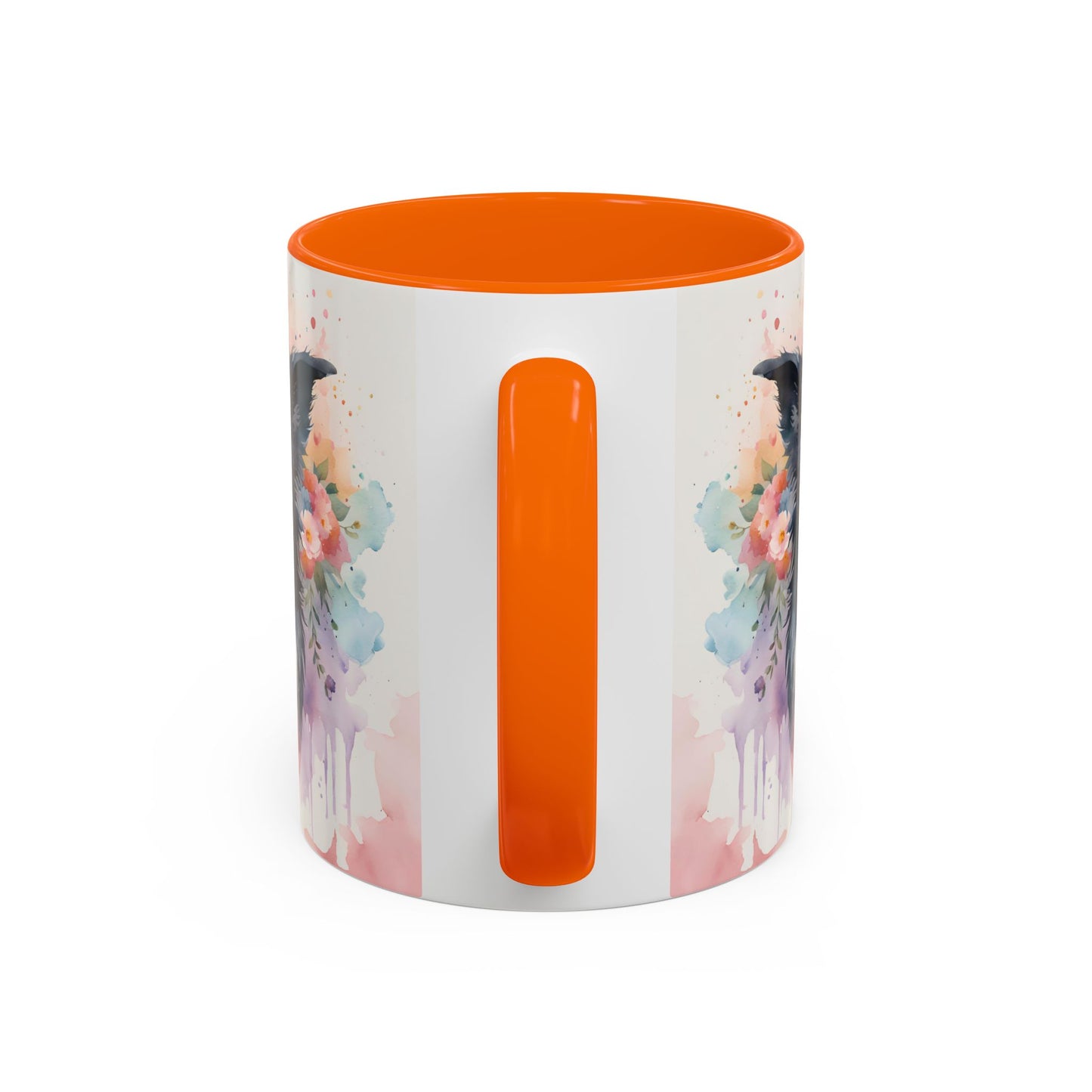 Border Collie 01 Accent Coffee Mug - Dog Lover Gift