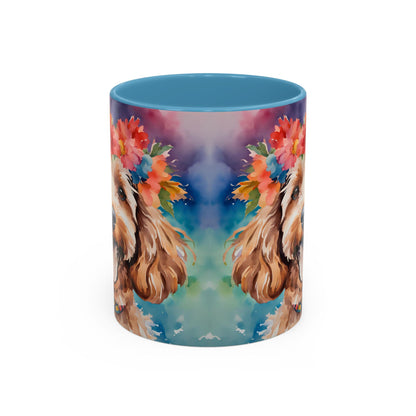 Cockapoo 05 Accent Coffee Mug - Dog Lover Gift