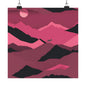Lone Collection Zebra 11 Matte Square Posters