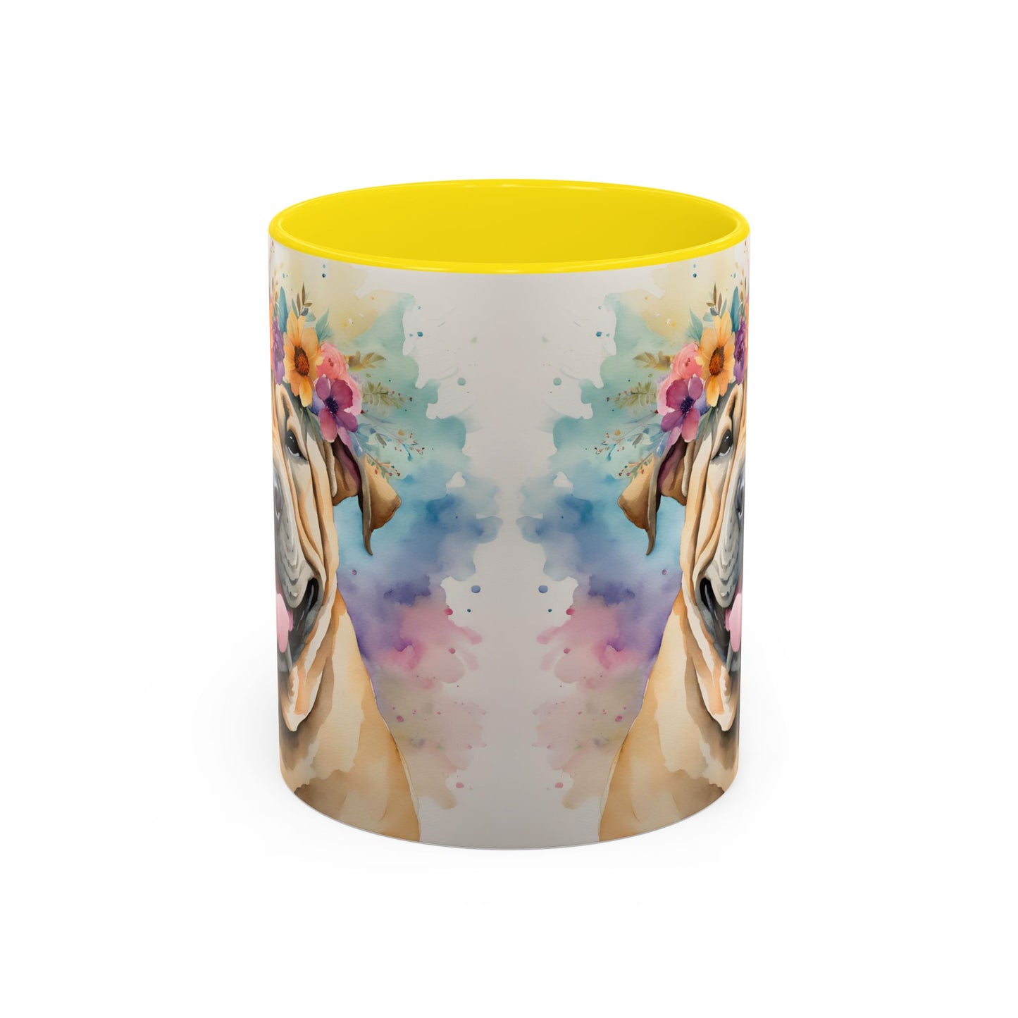 Shar Pei 02 Accent Coffee Mug - Dog Lover Gift