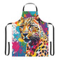 Multicolored Cheetah Adult Apron (AOP)