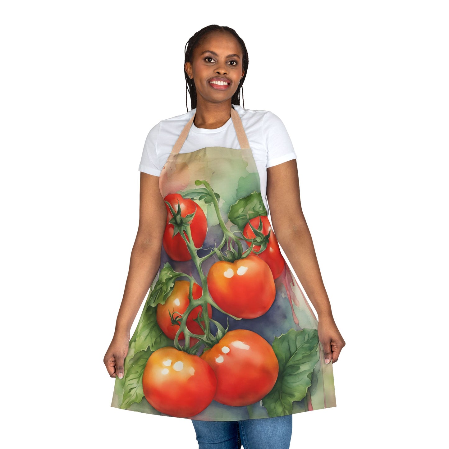 Tomatoes 01 Apron 5-Color Straps
