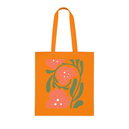 Abstract flowers 06 Cotton Tote