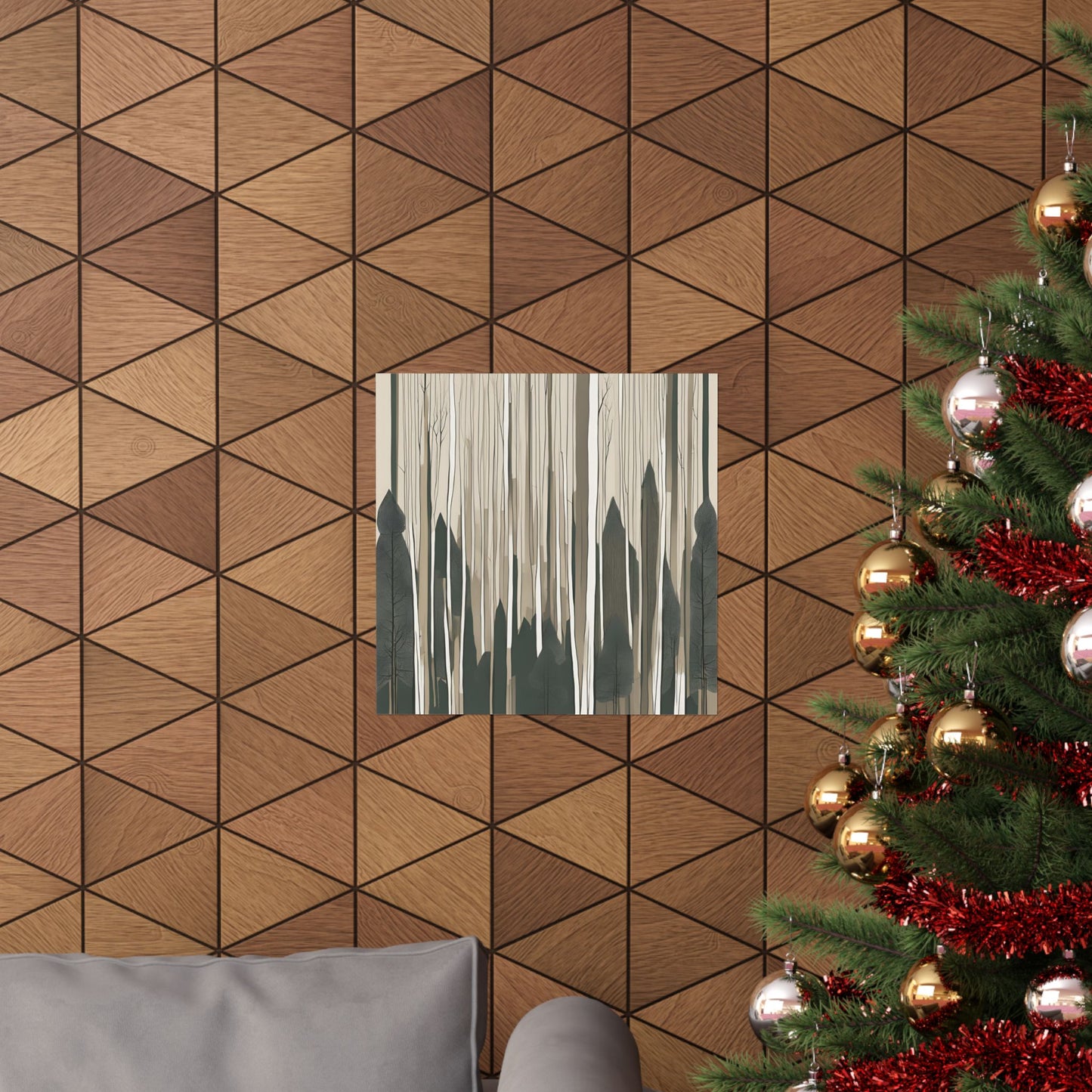 Lonely Forest 10 Matte Square Posters