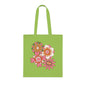 Flower power 10 Cotton Tote