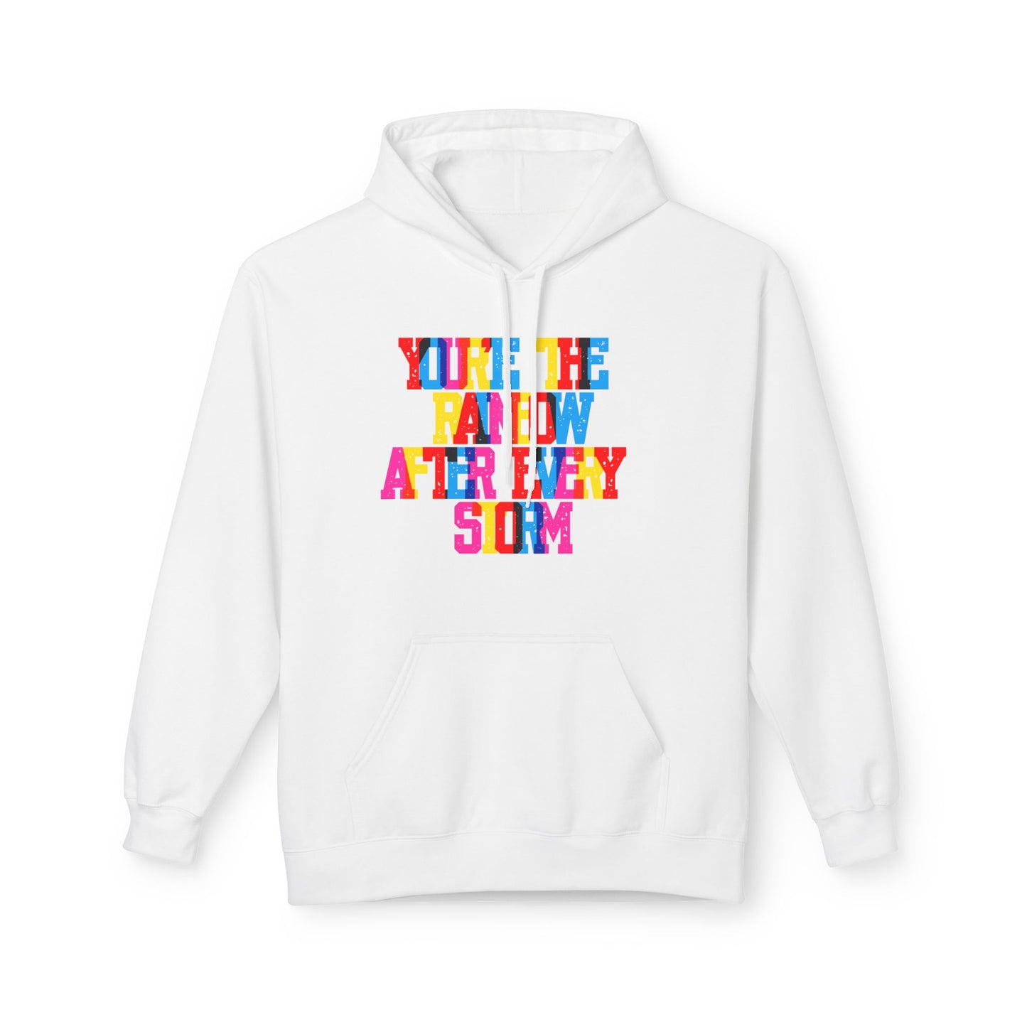 You’re The Rainbow After Every Storm Unisex Valentines Hoodie