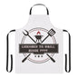 (Personizable) Licensed To Grill Since (????) Funny BBQ Themed Apron 5-Color Straps