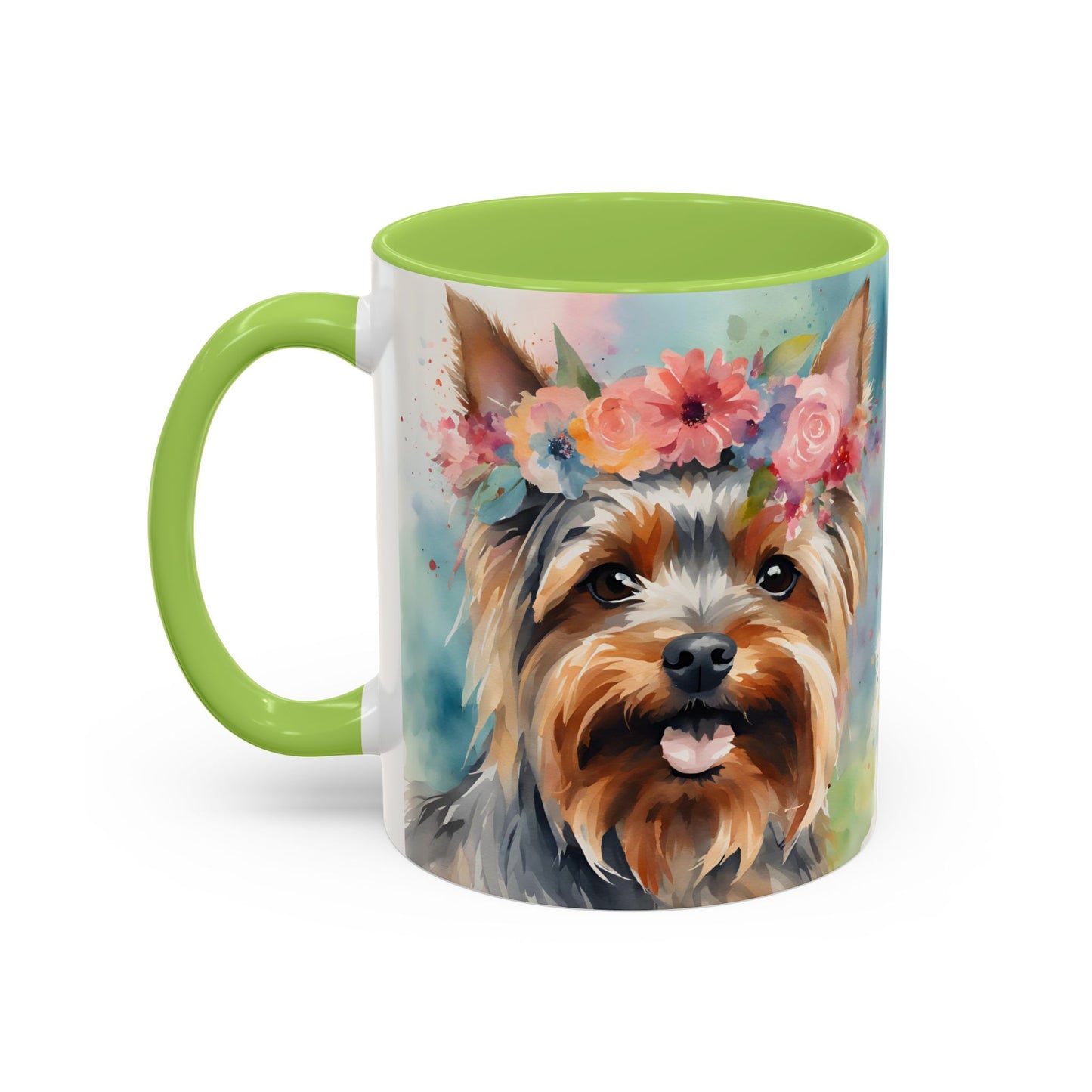 Yorkshire Terrier 04 Accent Coffee Mug - Dog Lover Gift