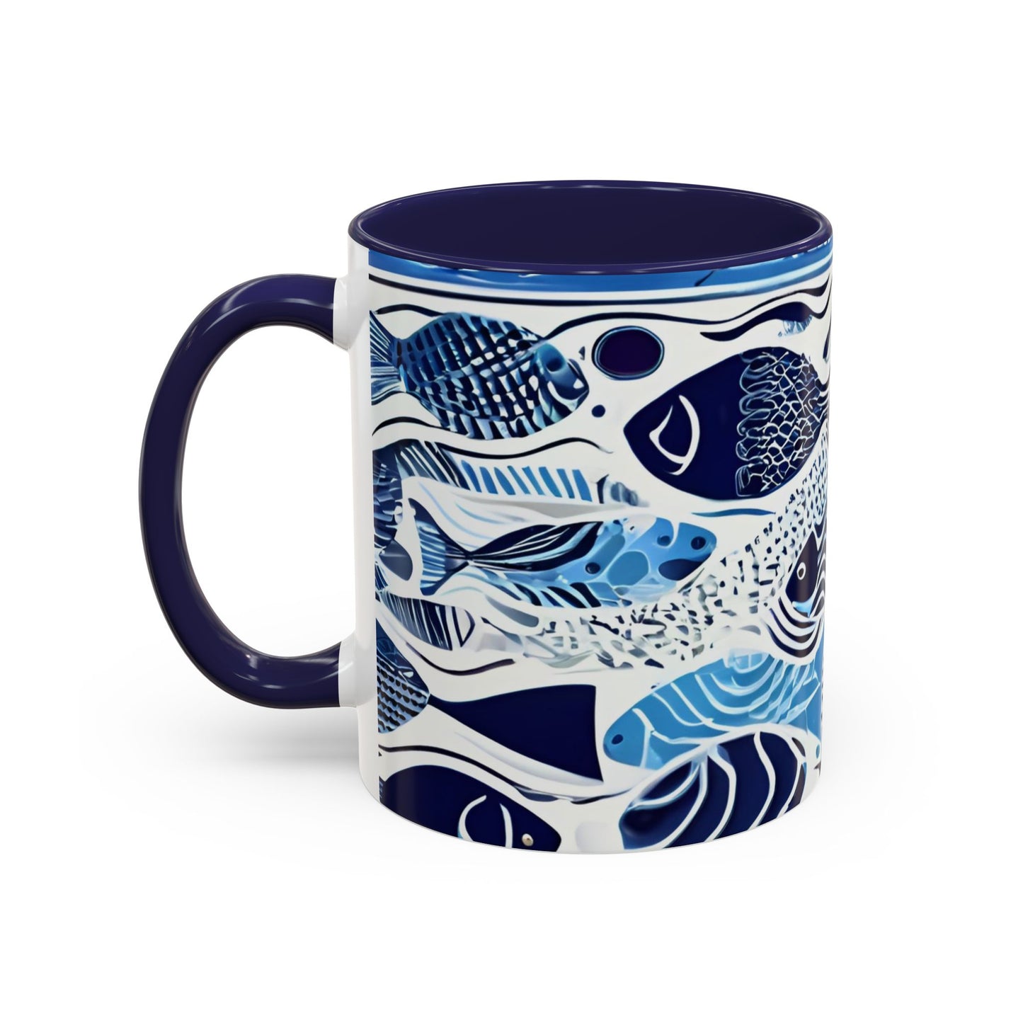 Fish 13 Accent Coffee Mug (11oz)