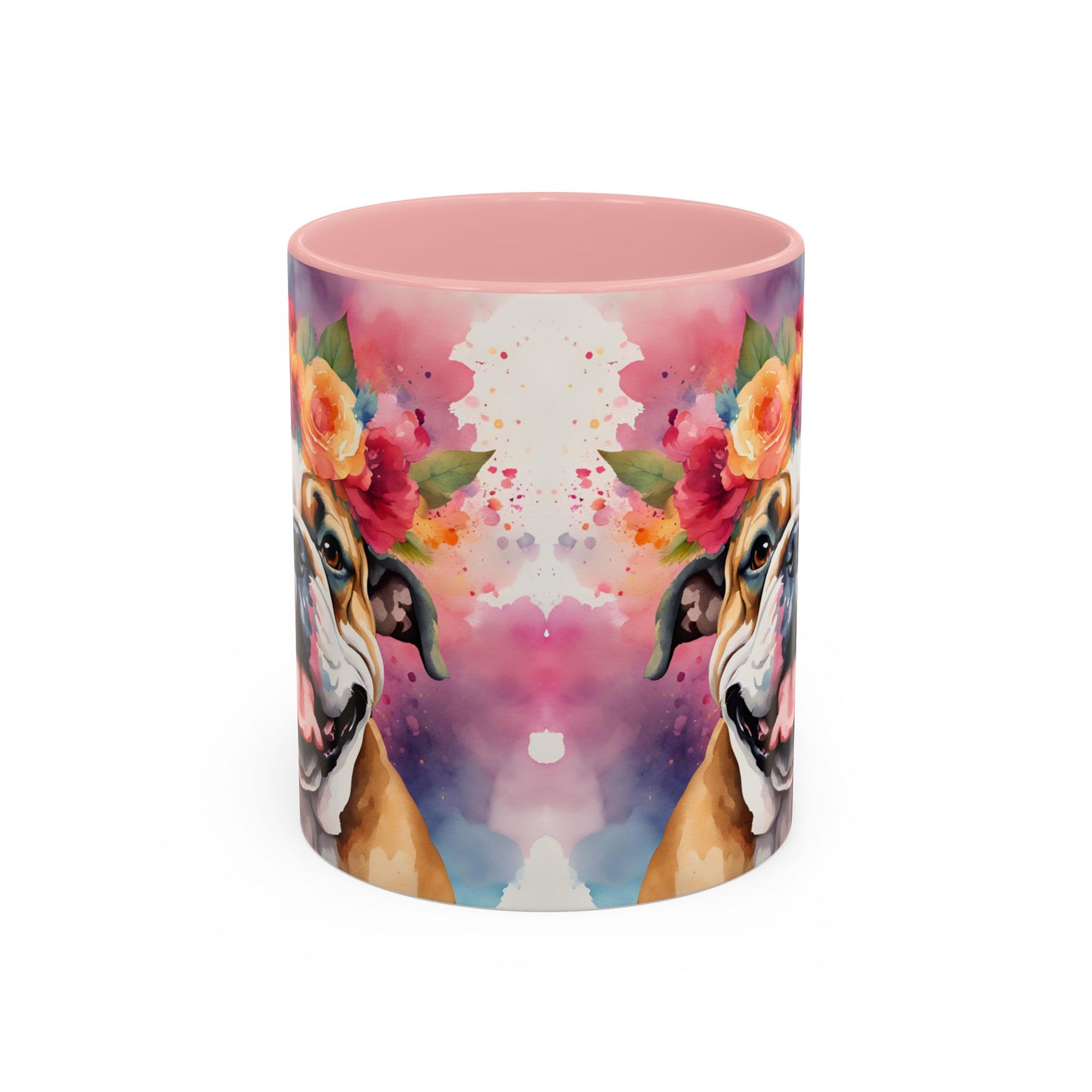 British Bulldog 01 Accent Coffee Mug - Dog Lover Gift